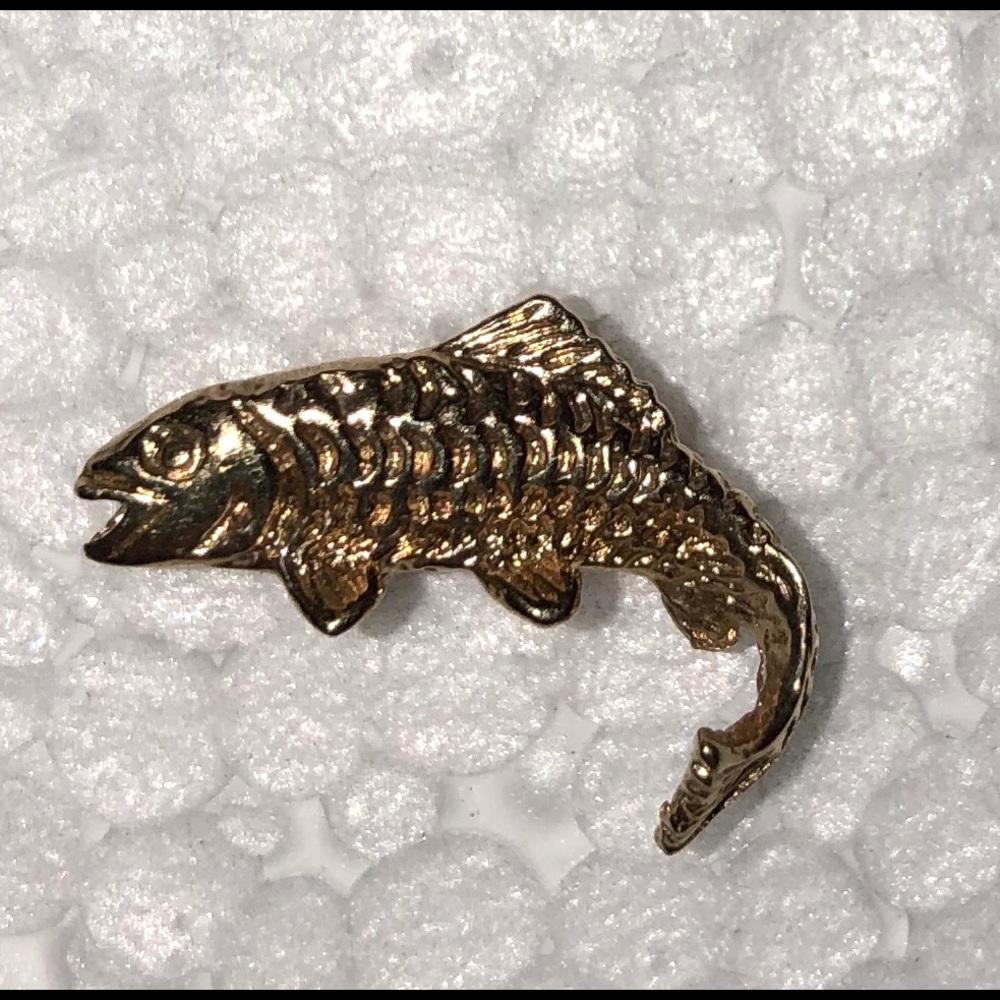Tie Tack Gold Fish